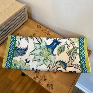 Williams Sonoma Schumacher Arborvitae 112” Floral Table Runner